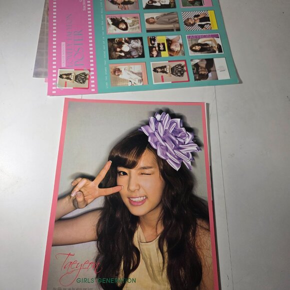 Girls Generation SNSD Taeyeon Poster Collection - Picture 4 of 13